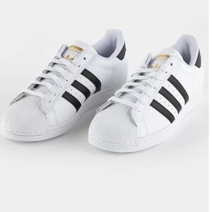 Adidas Superstar White Black Sneakers